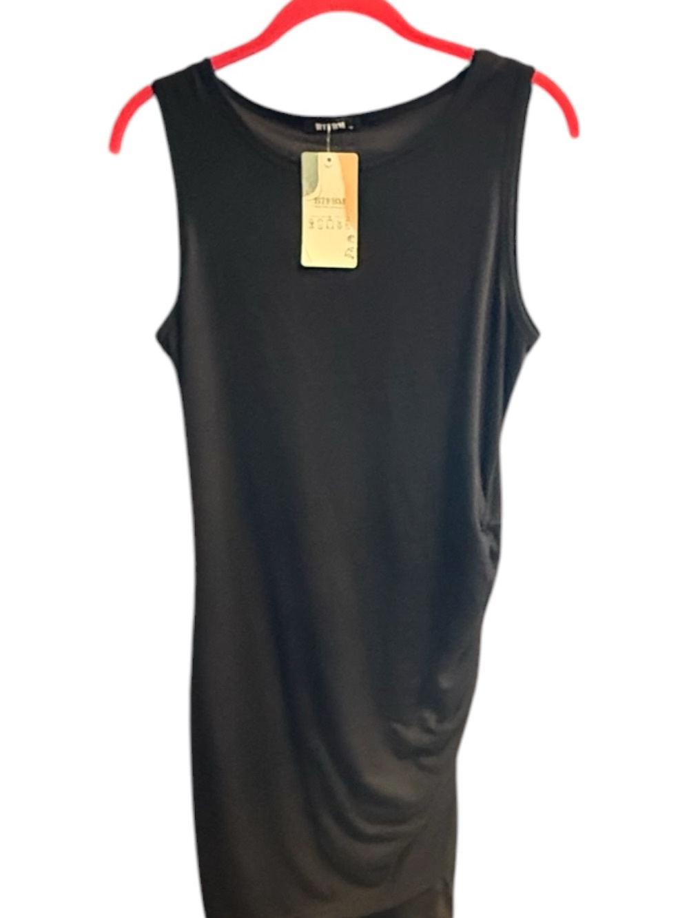 Black Sleeveless Mini Dress - Sleek Day-to-Night Style